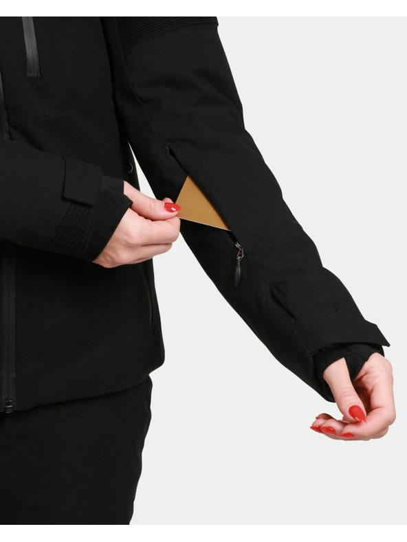 Kilpi Γυναικείο μπουφάν σκι Kilpi VALERA-W Μαύρο