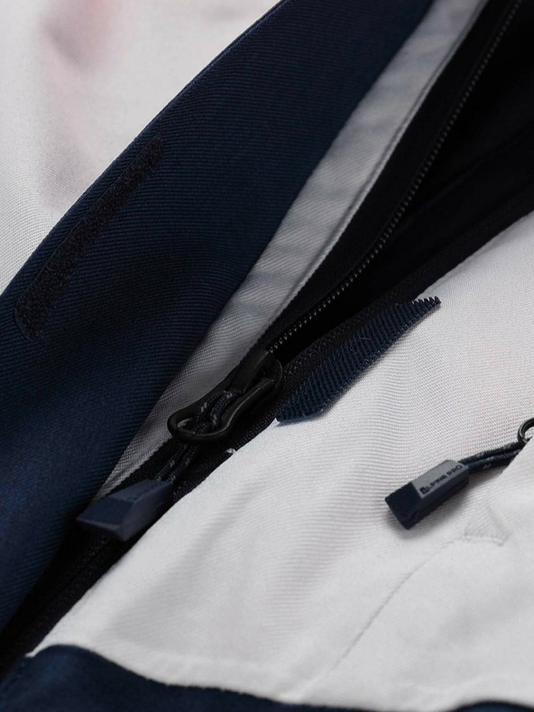 ALPINE PRO Πορτοκαλί και μπλε γυναικείο μπουφάν σκι Alpine Pro SARDARA 5