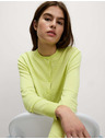 Marks & Spencer Cardigan with round neck and front buttons Marks & Spencer in green