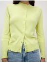 Marks & Spencer Cardigan with round neck and front buttons Marks & Spencer in green