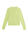 Marks & Spencer Cardigan with round neck and front buttons Marks & Spencer in green