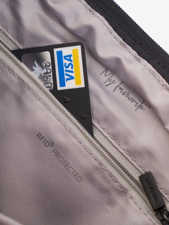 Hedgren Μαύρη γυναικεία τσάντα χιαστί Hedgren Eye M