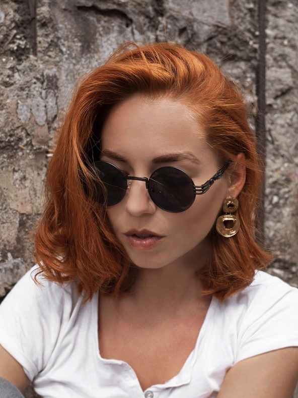 VEYREY VeyRey Γυαλιά ηλίου Polarized Porchey Μαύρο