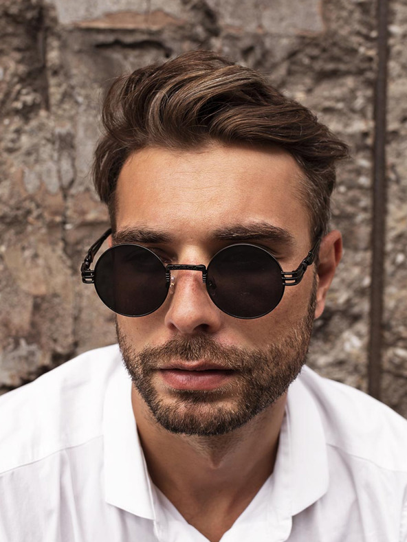 VEYREY VeyRey Γυαλιά ηλίου Polarized Porchey Μαύρο