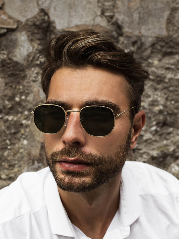 VEYREY VeyRey γυαλιά ηλίου Hurricane Gold Polarized γυαλιά ηλίου