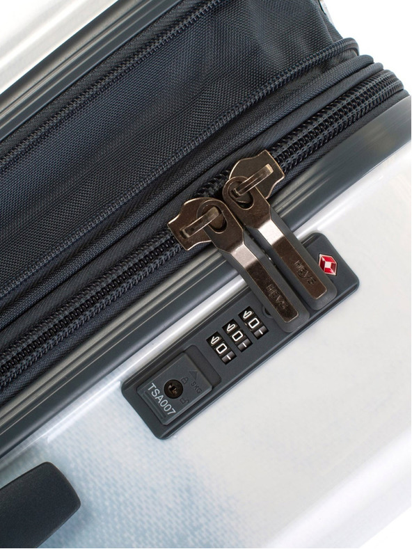 Heys Heys Tie-Dye μπλε ταξιδιωτική βαλίτσα L