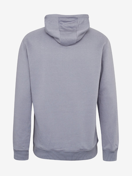 Ombre Clothing Γκρι Ανδρικό βασικό φούτερ με κουκούλα Ombre Ρούχα