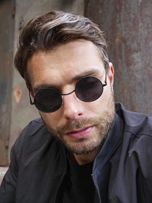 VEYREY Μαύρα πολωτικά γυαλιά ηλίου Lenonky VeyRey Braam