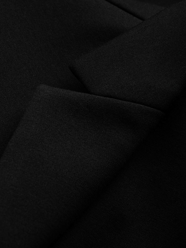 Ombre Clothing Μαύρο ανδρικό σακάκι με τσέπες Ombre Clothing