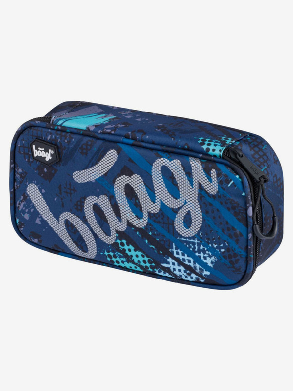 BAAGL  Μπλε σχολική μολυβοθήκη skate δομή Baagl