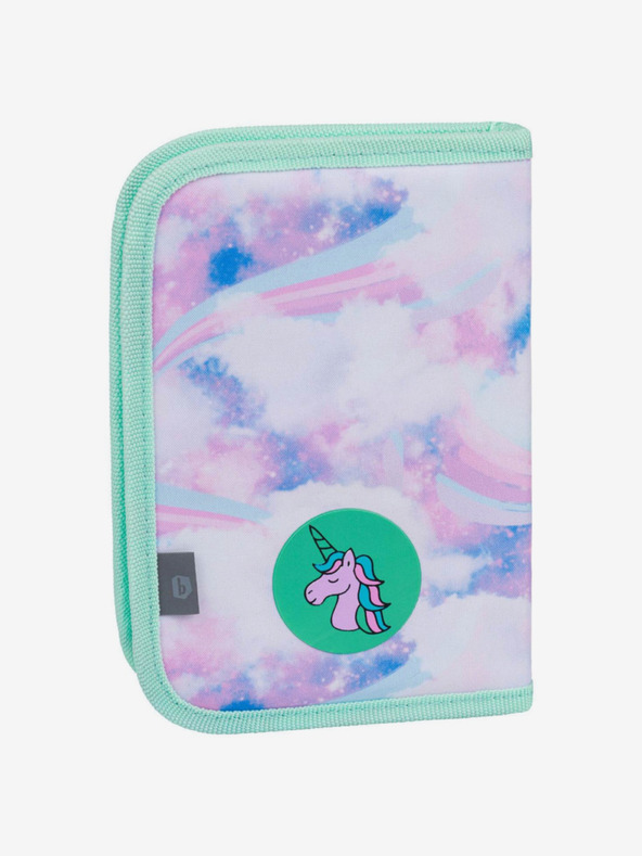 BAAGL  Μπλε σχολική μολυβοθήκη μονής βαθμίδας Baagl Heaven