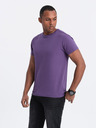 Ombre Clothing Ανδρικό κλασικό βαμβακερό μπλουζάκι BASIC T-Shirt Ombre Ενδύματα