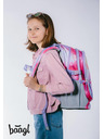 BAAGL  Ροζ Σχολικό σακίδιο Baagl Core Painting