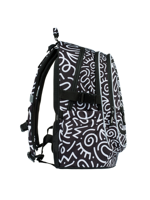 BAAGL  Baagl Core Element μαύρο σχολικό σακίδιο