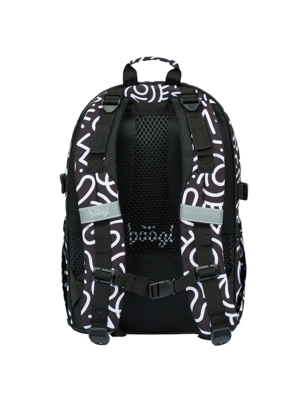 BAAGL  Baagl Core Element μαύρο σχολικό σακίδιο
