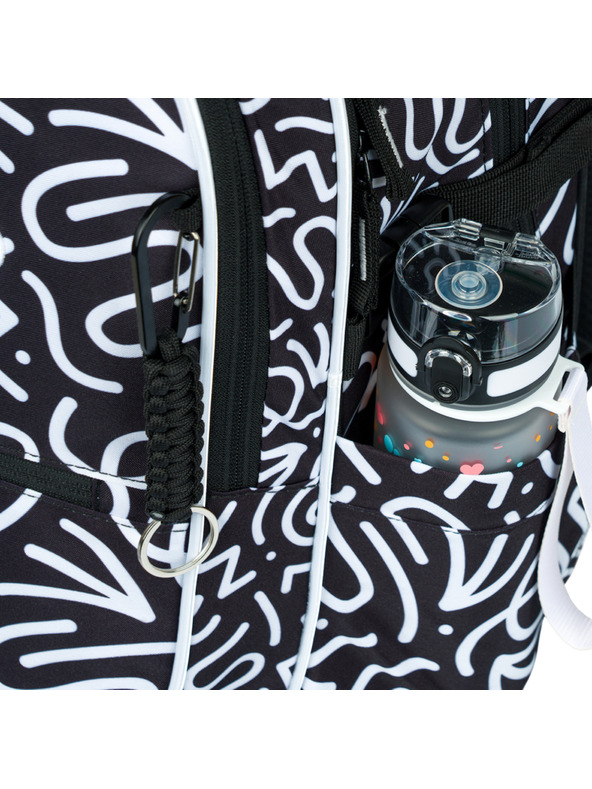 BAAGL  Baagl Core Element μαύρο σχολικό σακίδιο