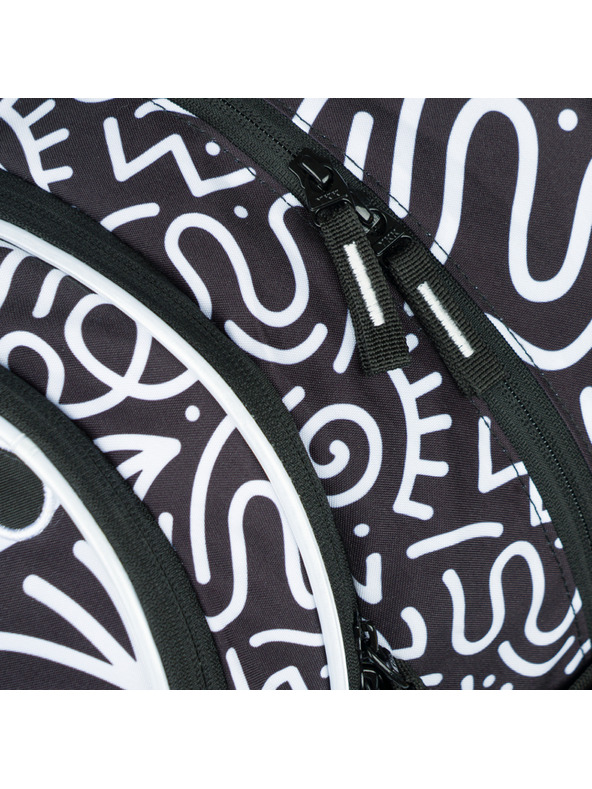 BAAGL  Baagl Core Element μαύρο σχολικό σακίδιο