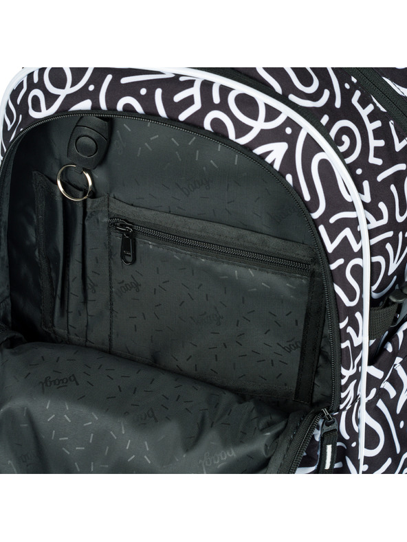 BAAGL  Baagl Core Element μαύρο σχολικό σακίδιο