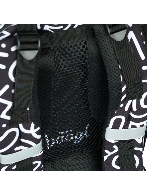 BAAGL  Baagl Core Element μαύρο σχολικό σακίδιο