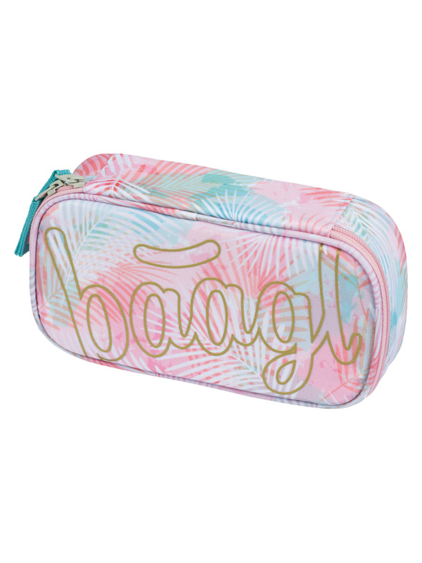 BAAGL  Ροζ σχολική μολυβοθήκη Baagl Sunset