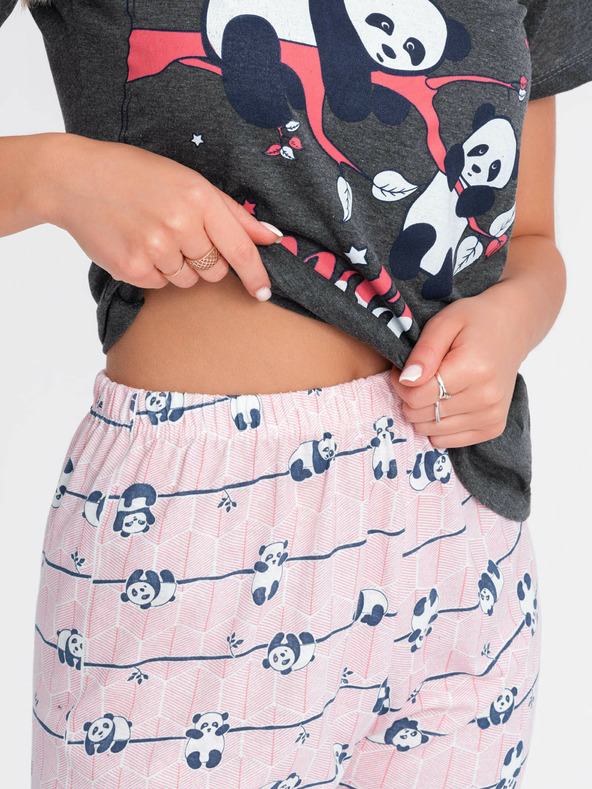 Edoti Γυναικείες πιτζάμες - γραφίτη ΕΔΩΤΗ