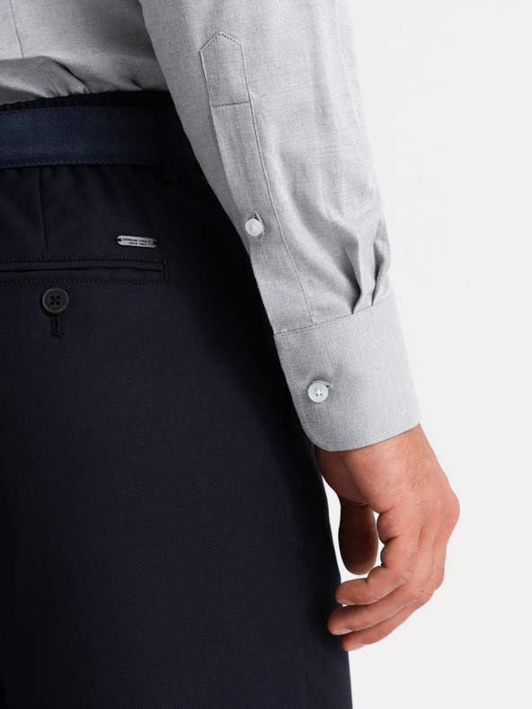 Ombre Clothing Ανδρικό μπλουζάκι Ombre Clothing SLIM FIT V2 OM-SHCS-0174