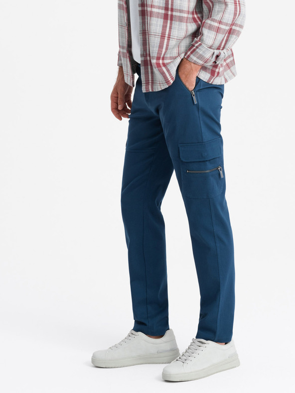 Ombre Clothing Ανδρικά ρούχα Ombre STRAIGHT LEG CARGO V1 OM-PACG-0204