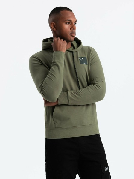 Ombre Clothing Ανδρικό φούτερ με κουκούλα καγκουρό Ombre Clothing
