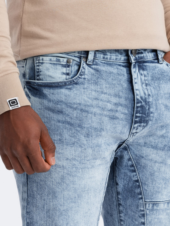 Ombre Clothing Ανδρικό τζιν με κωνικό σχήμα Ombre Clothing