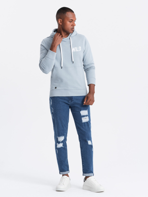 Ombre Clothing Ανδρικό τζιν με κωνικό σχήμα Ombre Clothing