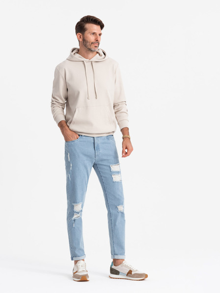 Ombre Clothing Ανδρικό τζιν με κωνικό σχήμα Ombre Clothing