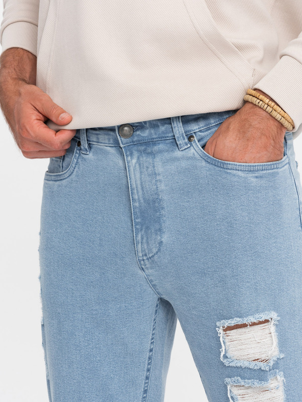 Ombre Clothing Ανδρικό τζιν με κωνικό σχήμα Ombre Clothing