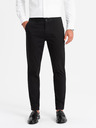 Ombre Clothing Ανδρικό παντελόνι REGULAR FIT μαύρο Ombre Clothing