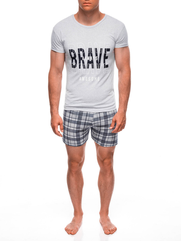 Edoti EDOTI Ανδρικές πιτζάμες, γκρι