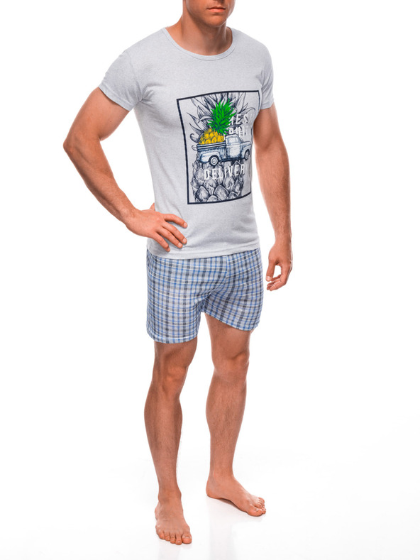 Edoti EDOTI Ανδρικές πιτζάμες, γκρι