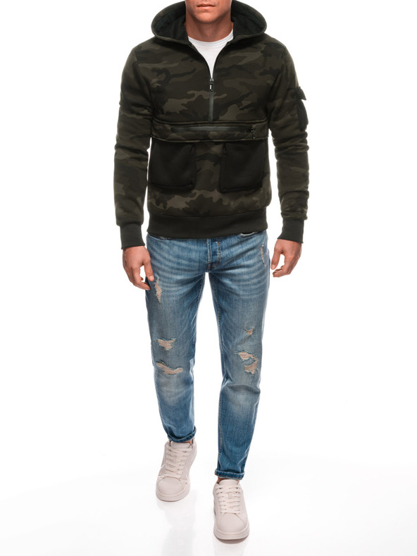 Edoti Ανδρικό φούτερ με κουκούλα Edoti