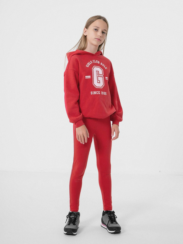 4F Κοριτσίστικο βαμβακερό φούτερ 4F