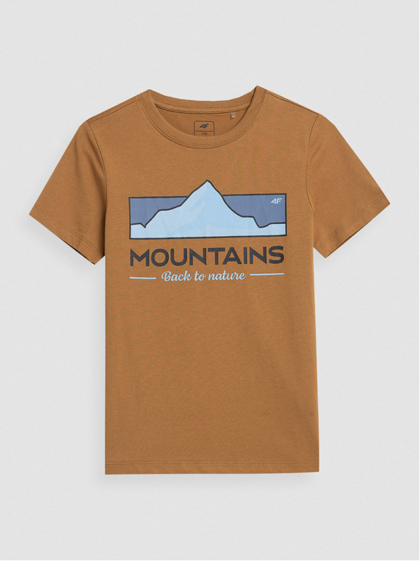 4F Βαμβακερή μπλούζα για αγόρια