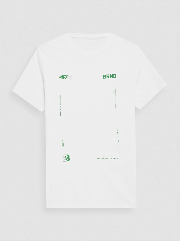 4F Ανδρικό βαμβακερό μπλουζάκι 4F