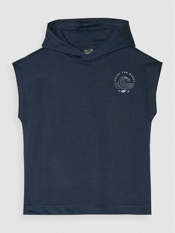 4F Αγόρια αμάνικο φούτερ με κουκούλα 4F