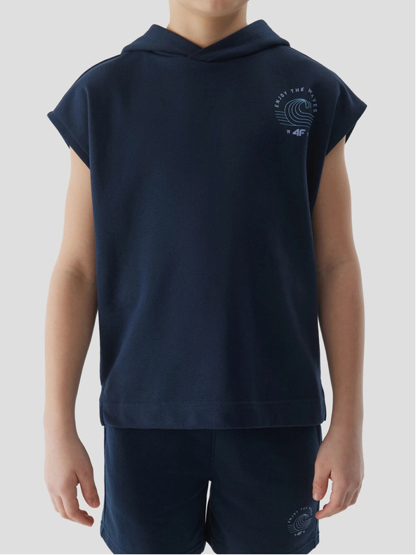 4F Αγόρια αμάνικο φούτερ με κουκούλα 4F