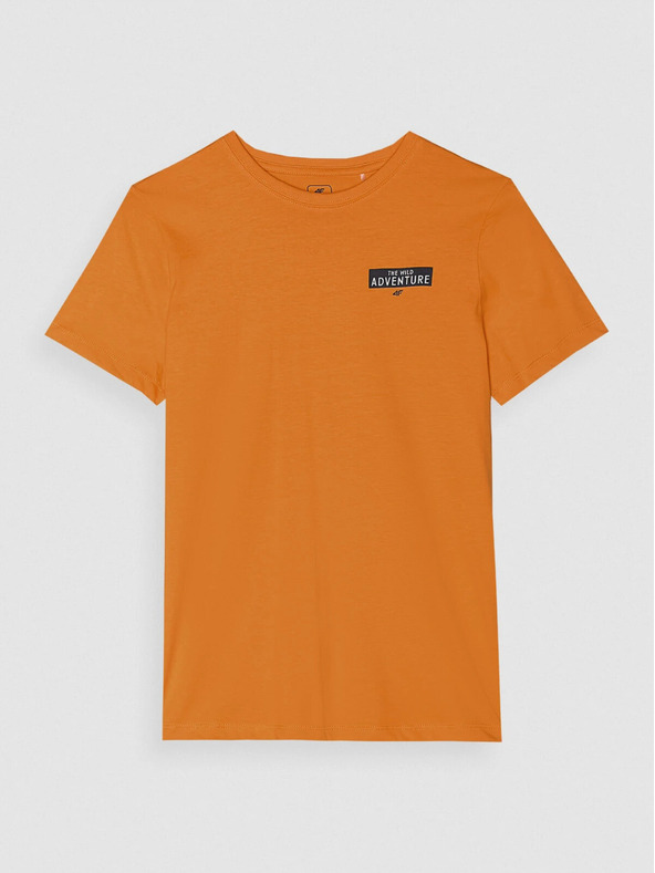 4F Παιδικό μπλουζάκι από οργανικό βαμβάκι με εκτύπωση 4F