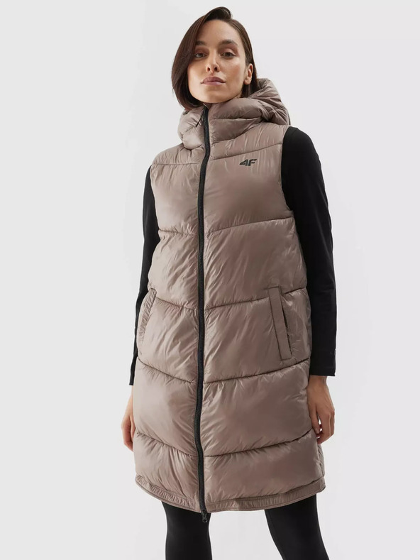 4F 4F Γυναικείο παρατεταμένο γιλέκο