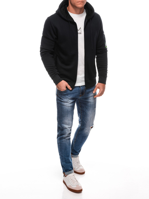 Edoti Ανδρικό φούτερ με κουκούλα 1701B Edoti