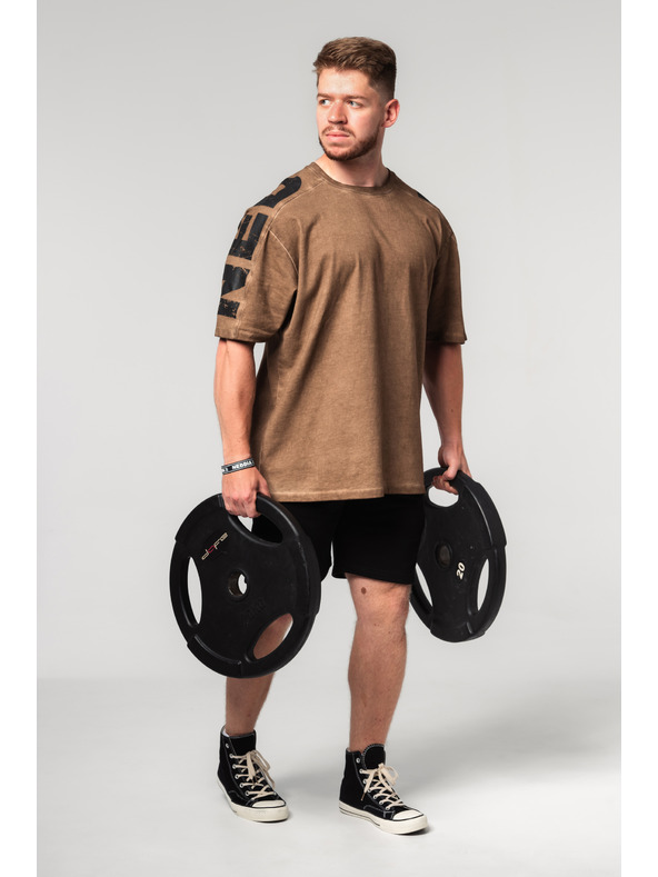 Nebbia Φόρμα γυμναστικής GYM BRO 352 M,ανοιχτό καφέ