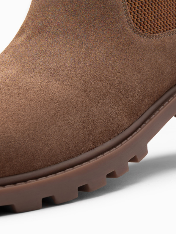 Ombre Clothing Ανδρικά παπούτσια με ψηλό τακούνι από σουέτ Ombre Ενδύματα