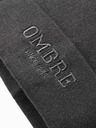 Ombre Clothing Ανδρικό πλεκτό καπέλο με κεντημένη επιγραφή Ombre Clothing