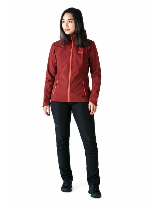 Kilpi Γυναικείο μπουφάν KILPI RAVIA-W Softshell Jacket Dark Red