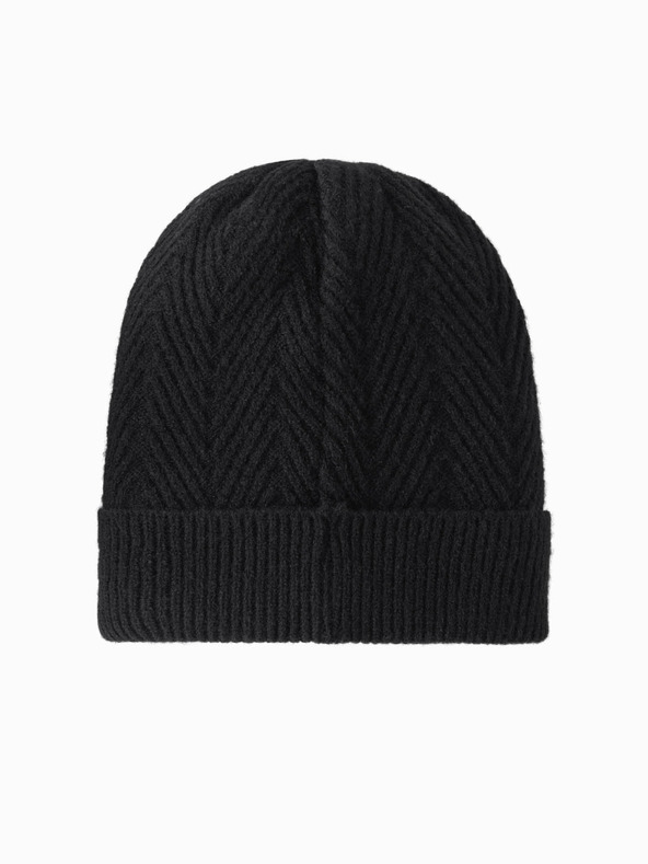 Ombre Clothing Ανδρικό πλεκτό καπέλο με απλικέ ρούχα Ombre