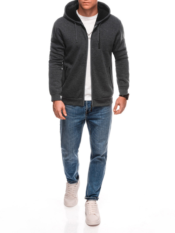 Edoti Ανδρικό φούτερ με κουκούλα B1704 Edoti